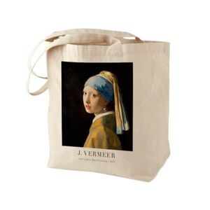 COPY - Vermeer Girl With the Pearl Earring Tote